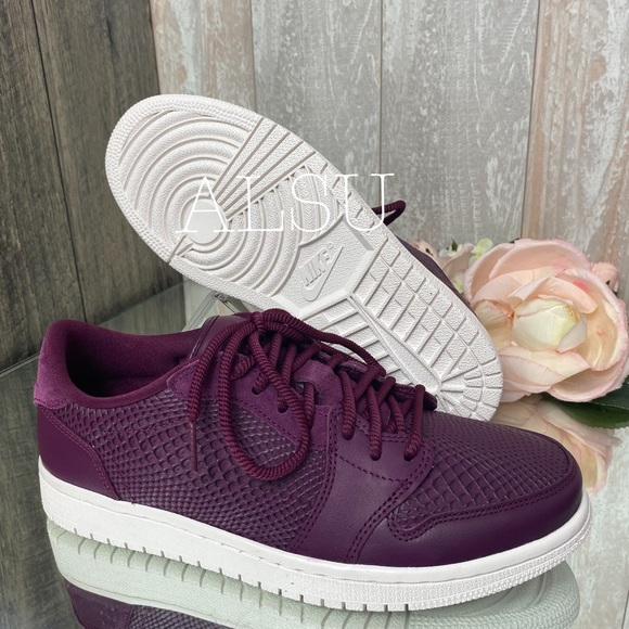 Nike Air Jordan 1 Retro Low NS Bordeaux Maroon W - Picture 4 of 8